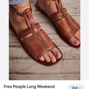 free people long weekend sandals size 7